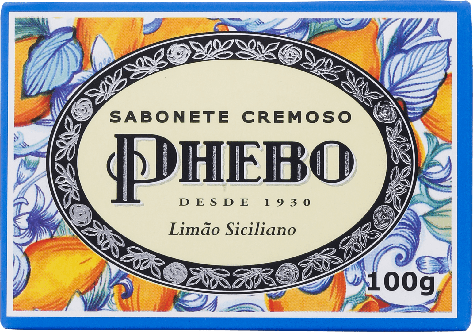 Phebo Mediterrâneo Limão Siciliano - Sabonete em Barra 100g