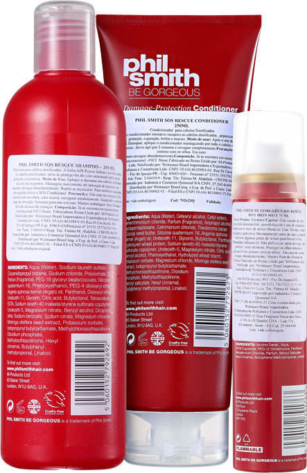 Kit Phil Smith SOS Rescue Hot Protection (3 Produtos)