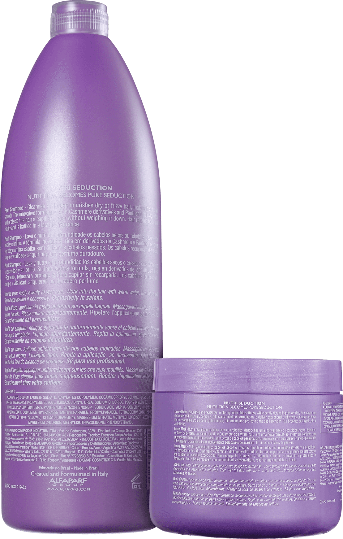 Kit Alfaparf Nutri Seduction Essential Nutrition Duo Salon (2 Produtos)
