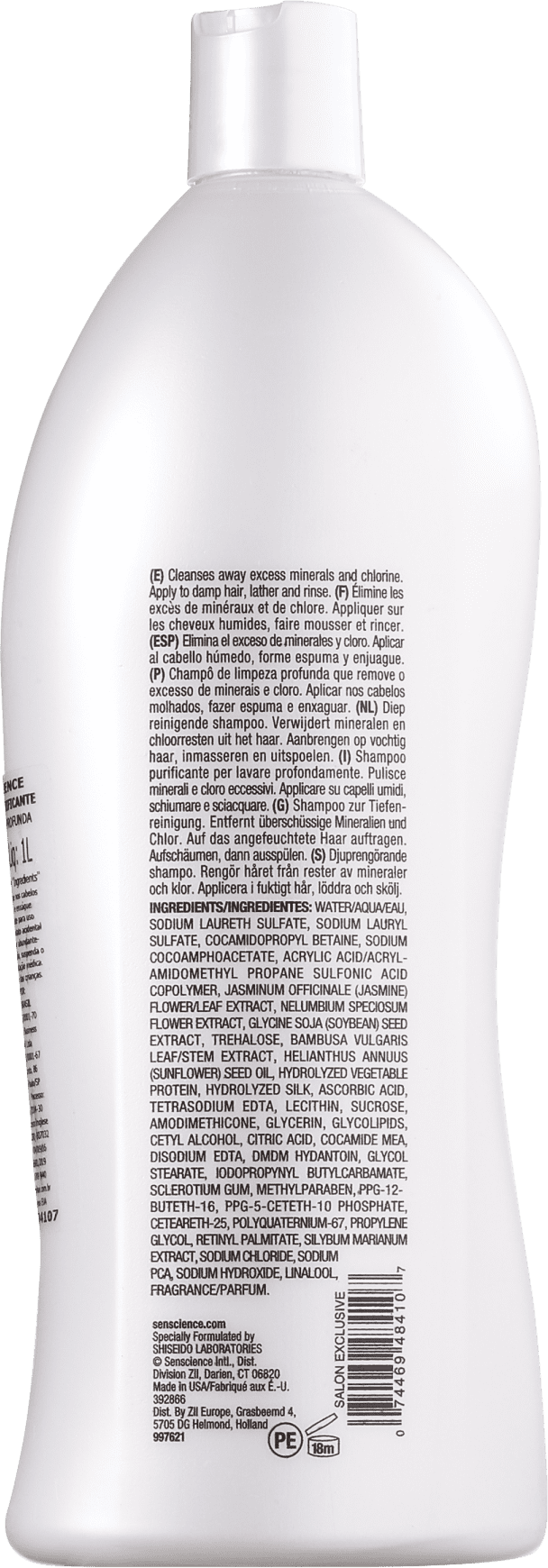 Senscience Purify - Shampoo Antirresíduo 1000ml