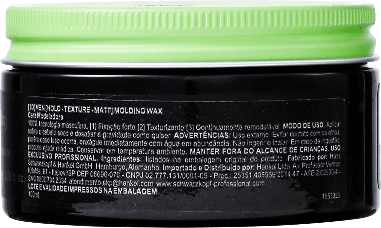 Schwarzkopf Professional 3DMension - Cera Modeladora 100ml