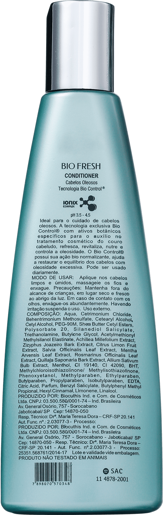 Mediterrani Bio Fresh - Condicionador 250ml