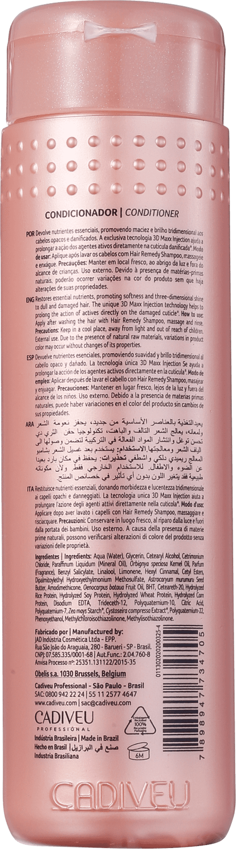 Cadiveu Professional Hair Remedy - Condicionador 250ml