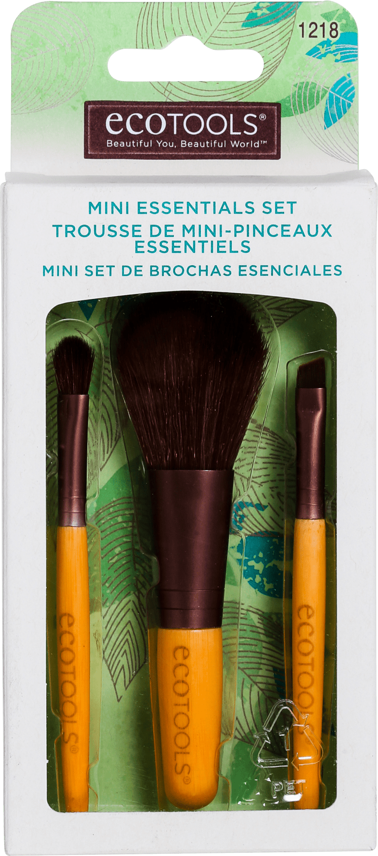 Kit de Pincéis Ecotools Mini Essentials (3 produtos)