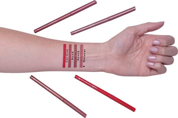Vult Cosmética Retrátil 01 Natural - Lápis de Boca 0,25g
