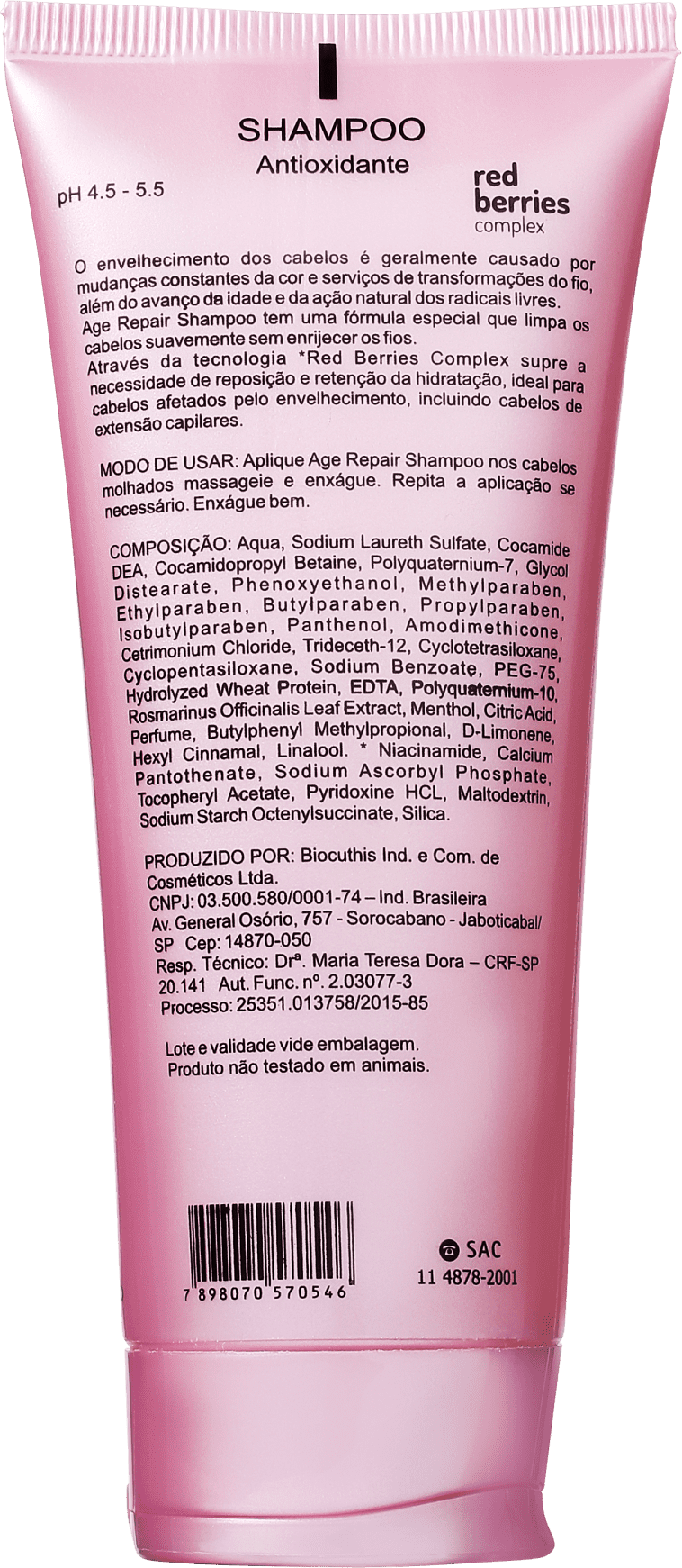 Mediterrani Age Repair - Shampoo 200g