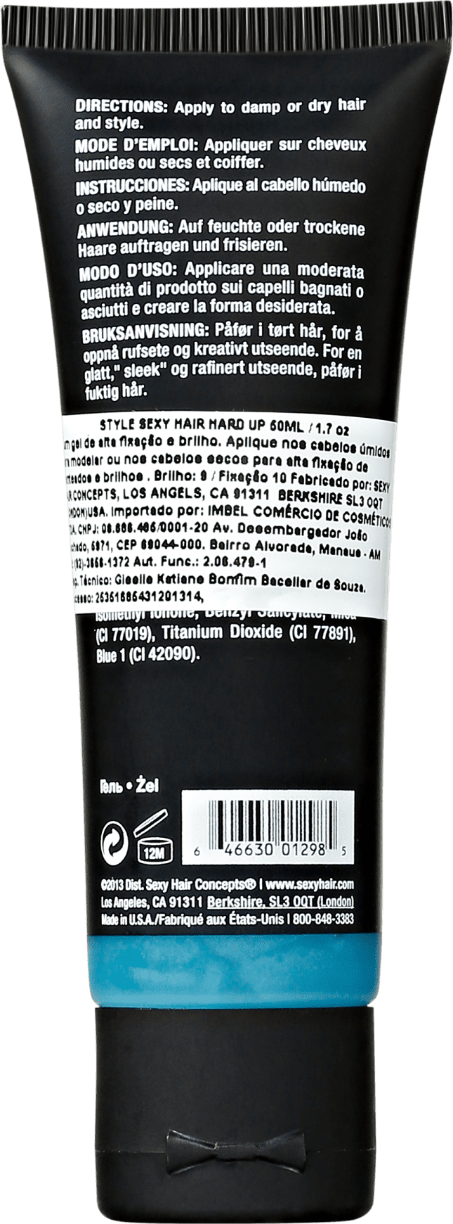 Sexy Hair Style Mini Hard Up - Gel Fixador 50ml