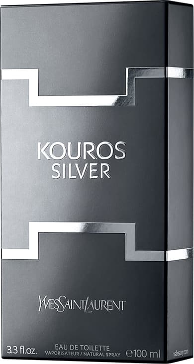 Kouros Silver Yves Saint Laurent Eau de Toilette - Perfume Masculino 100ml