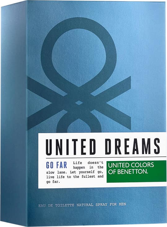 United Dreams Go Far Benetton Eau de Toilette - Perfume Masculino 60ml