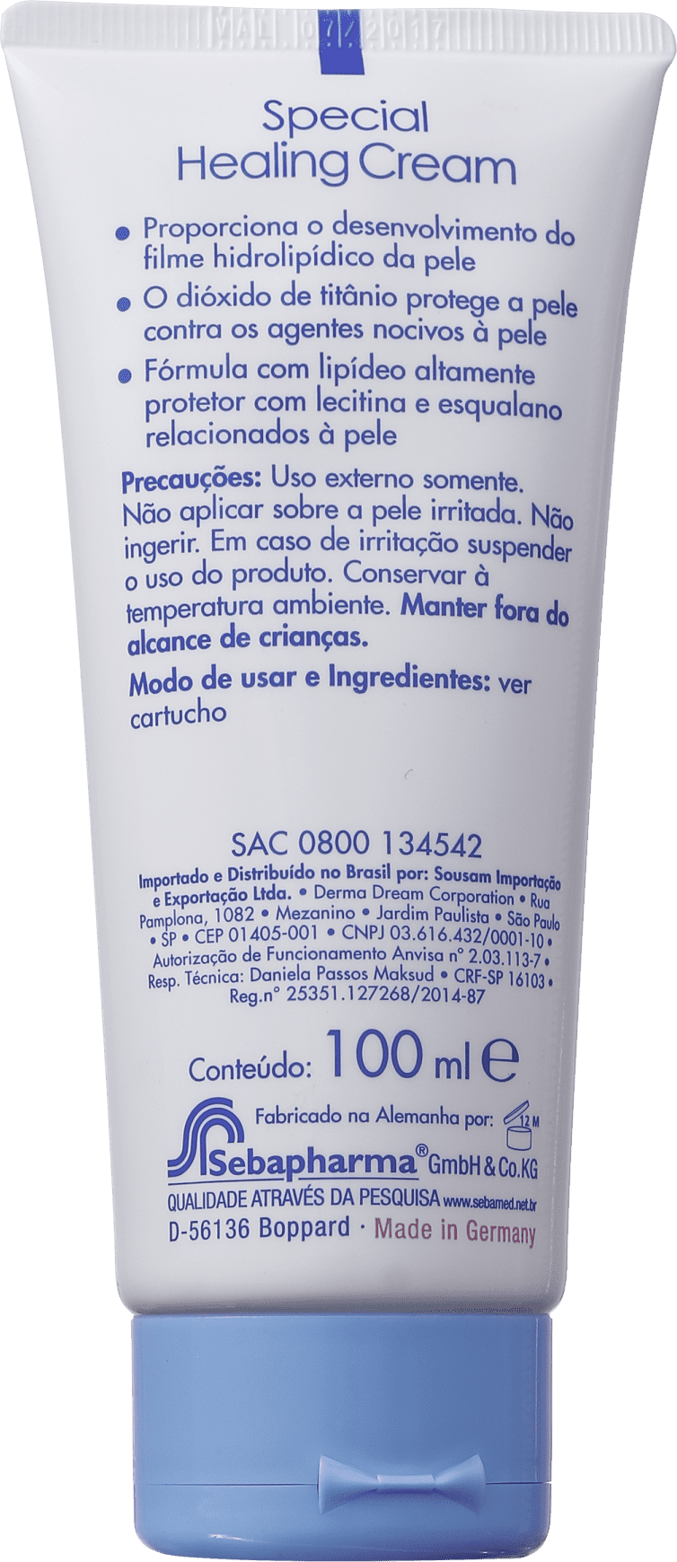 Sebamed Baby Special Healing Cream - Creme para Assaduras 100ml