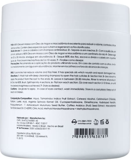 Felps Profissional XBTX em Massa - Redutor de Volume 500g