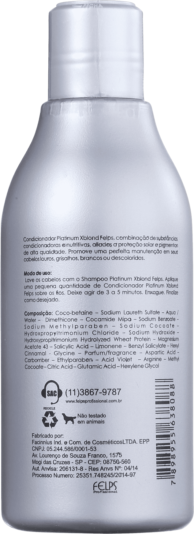 Felps Profissional XBlond Silver - Condicionador 300ml