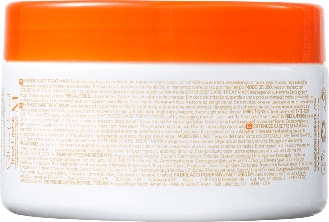Pataua Brazil Extended Care - Máscara de Nutrição 300ml