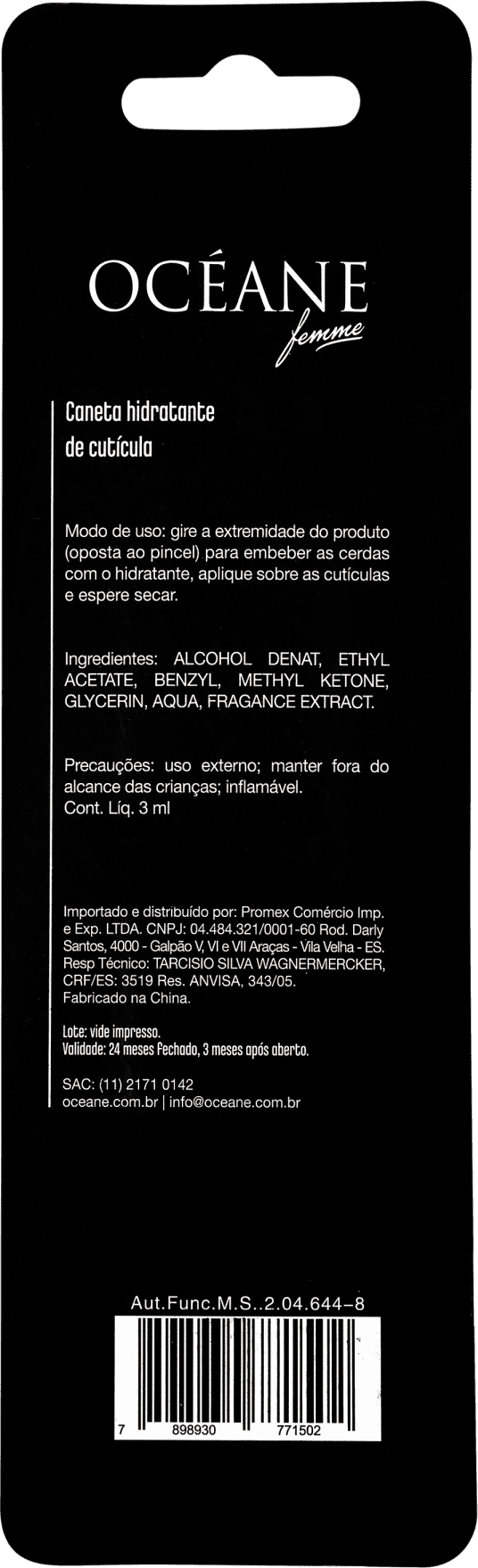 Océane Nail Care Make It Stronger - Caneta Hidratante para Cutículas