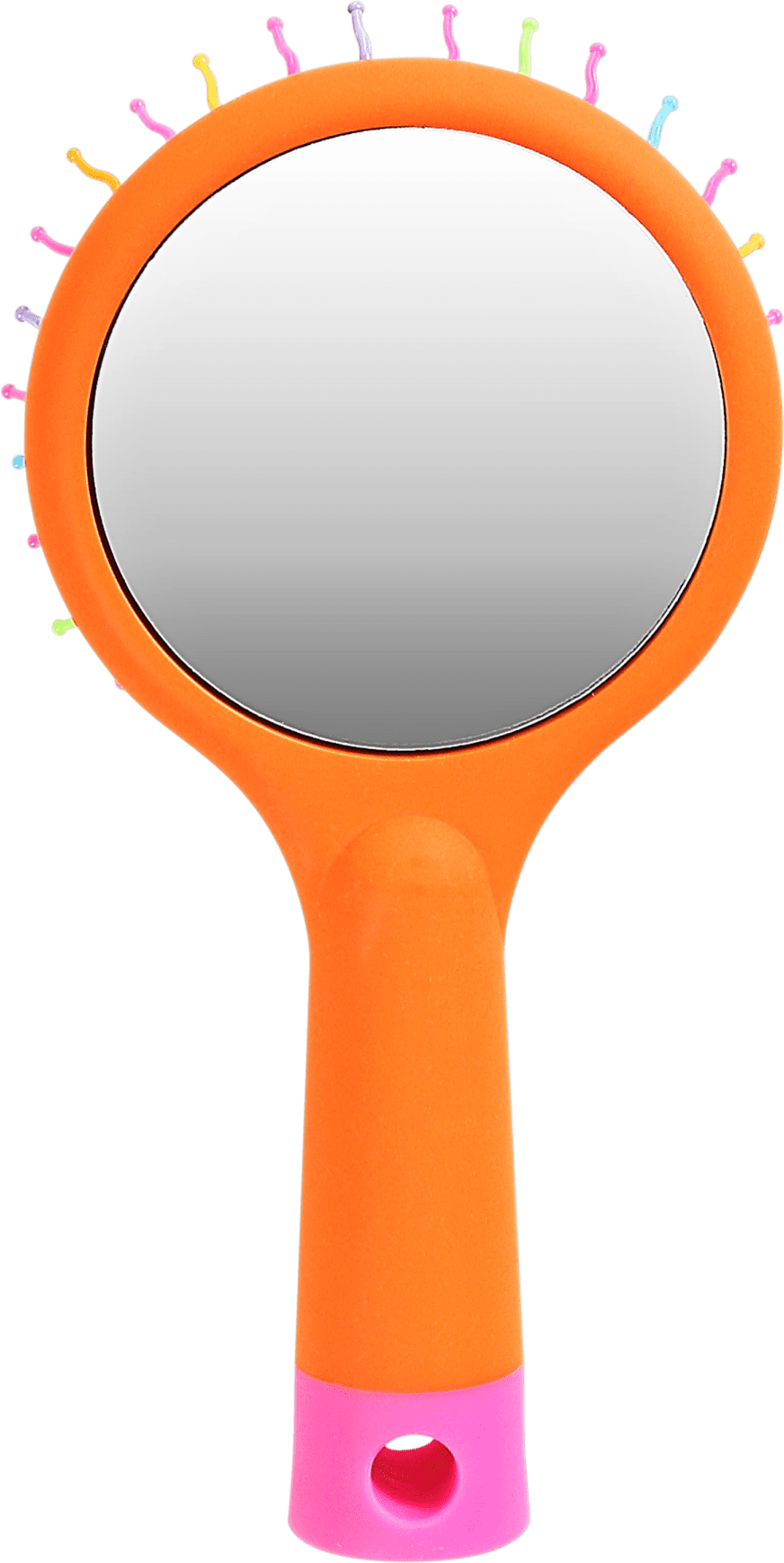 Océane Rainbow Brush Laranja - Mini Escova de Cabelo