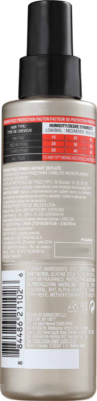 Redken Frizz Dismiss Instant Deflate FPF 30 - Leave-in 125ml