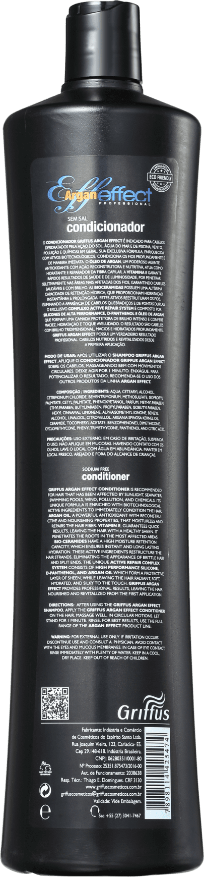 Griffus Argan Effect - Condicionador 1000ml