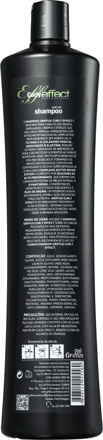 Griffus Curly Effect - Shampoo 1000ml