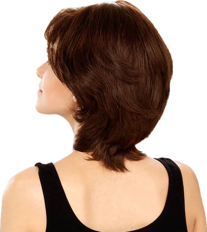 Crown Wigs Amanda Castanho Médio - Peruca 25cm