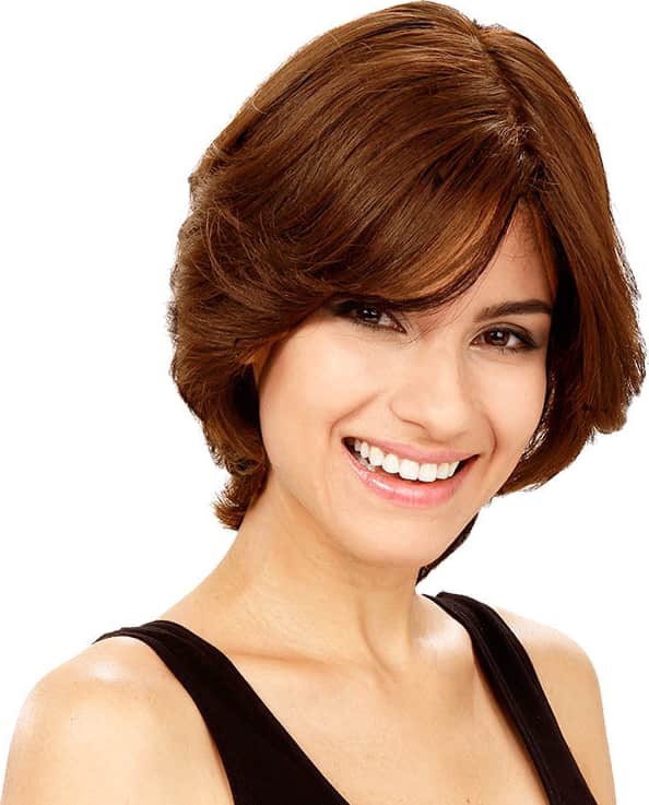 Crown Wigs Amanda Castanho Claro - Peruca 25cm