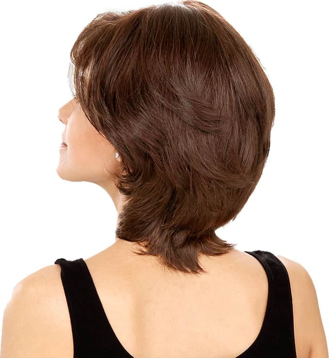 Crown Wigs Amanda Castanho Médio/Claro/Louro Escuro - Peruca 25cm