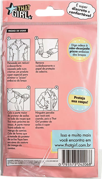 That Girl - Protetor de Axilas (1 par)