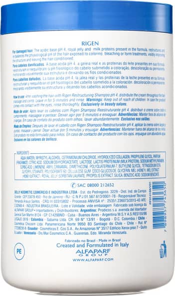 Alfaparf Rigen Milk Protein Plus - Máscara Capilar 1000ml