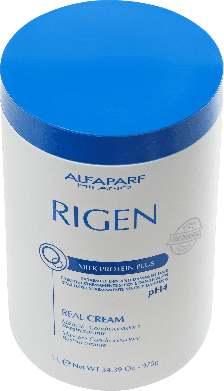 Alfaparf Rigen Milk Protein Plus - Máscara Capilar 1000ml