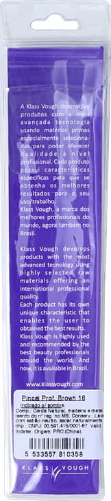 Klass Vough Brown Line 16 - Pincel para Sombra