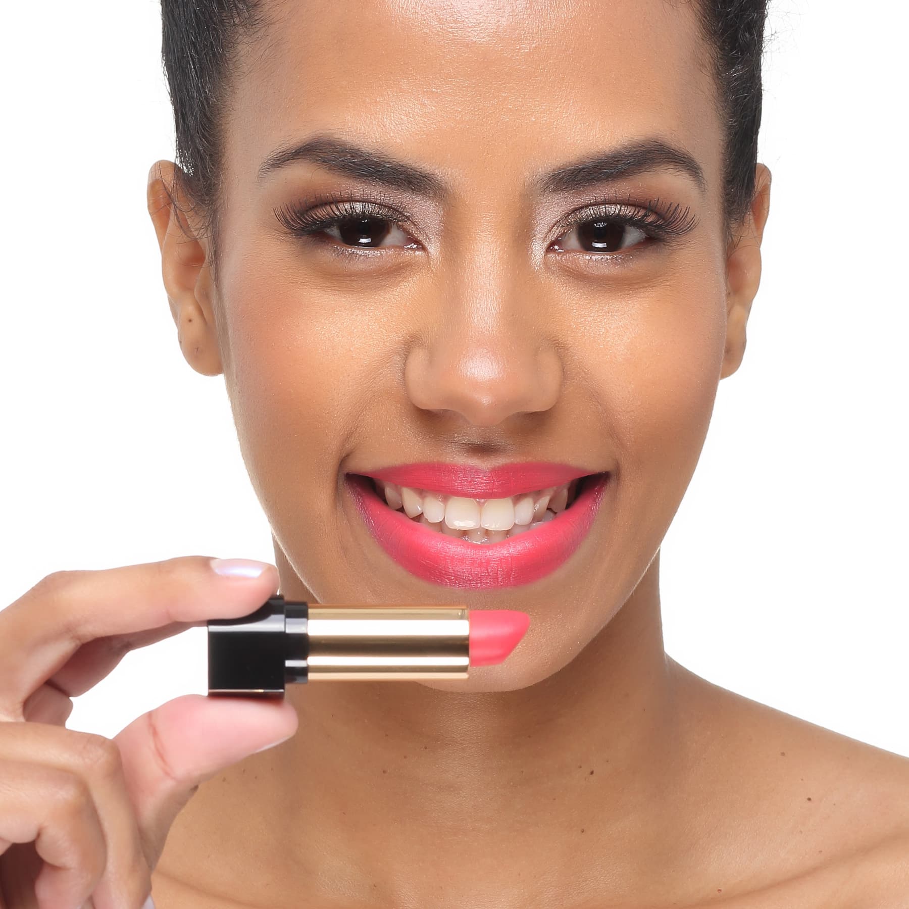 Lancôme L'Absolu Rouge Définition 187 Le Tangerine - Batom Matte 3,4g