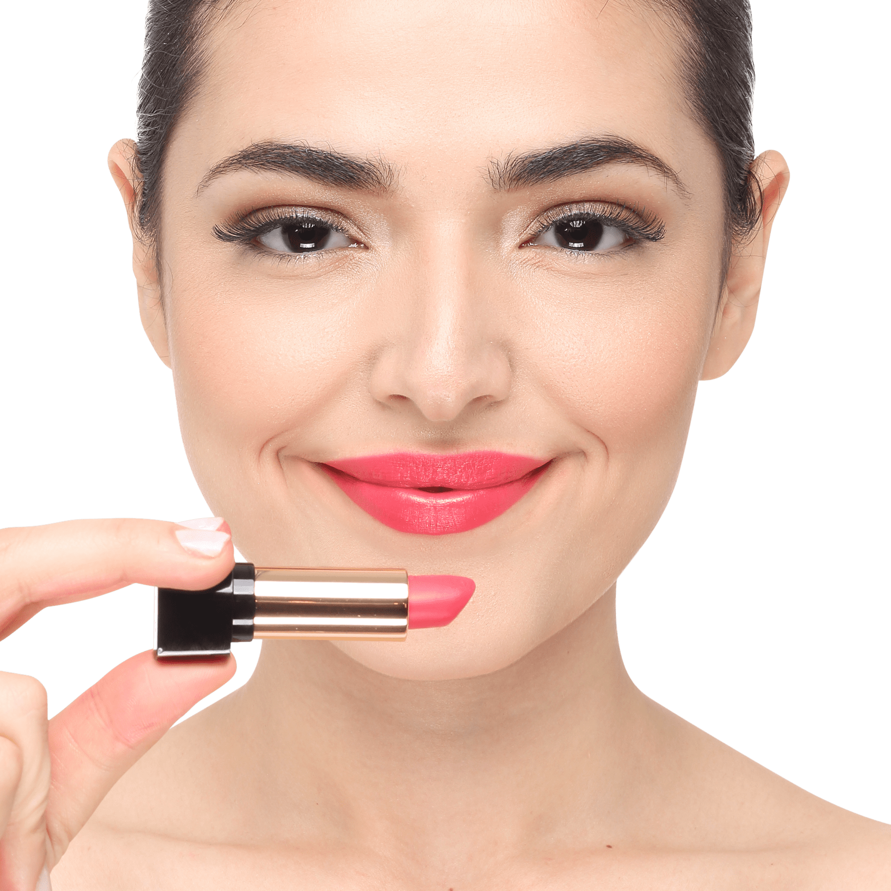 Lancôme L'Absolu Rouge Définition 187 Le Tangerine - Batom Matte 3,4g