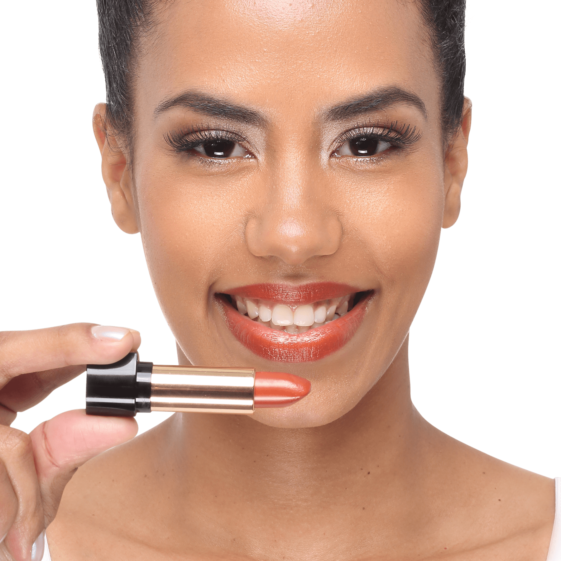 Lancôme L'Absolu Rouge 076 Brun Sepia - Batom Cremoso 4,2g