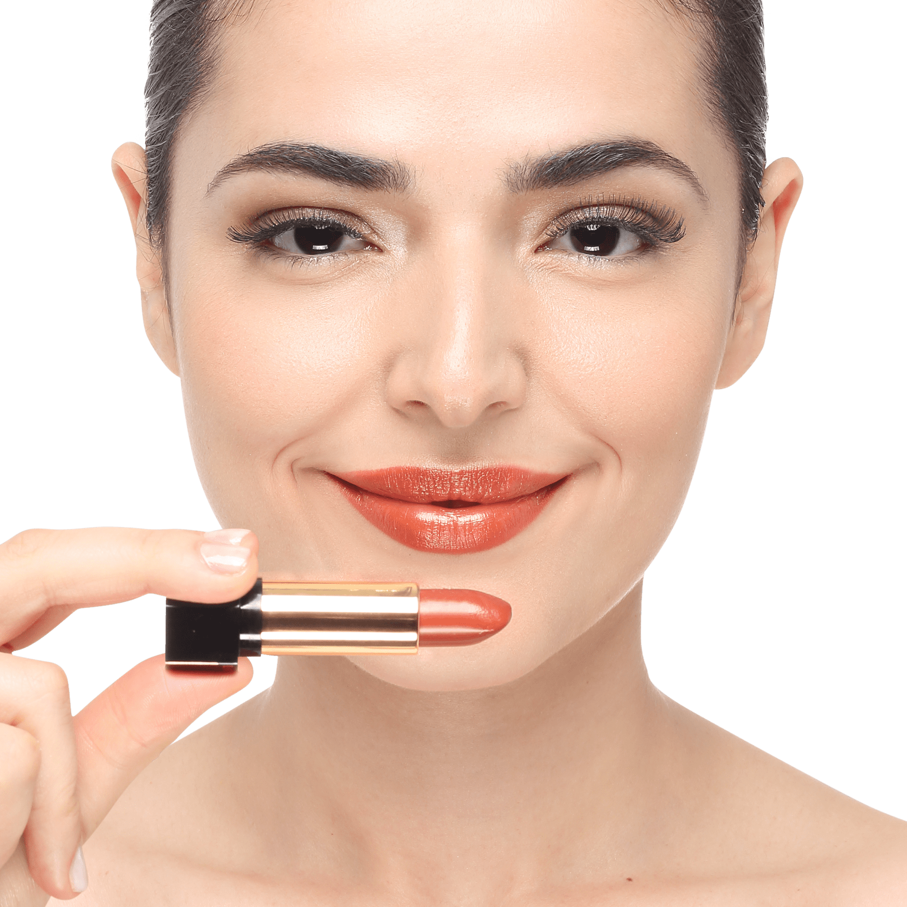 Lancôme L'Absolu Rouge 076 Brun Sepia - Batom Cremoso 4,2g
