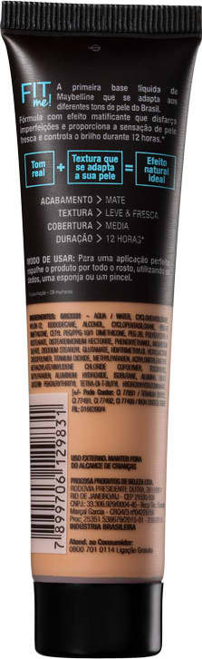 Maybelline Fit Me! Toque Matte + Fresh 210 - Base Líquida 35ml