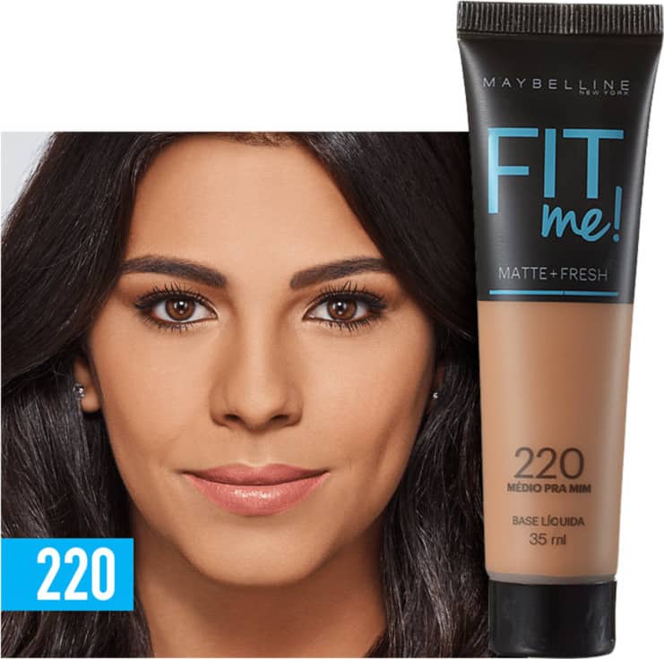 Maybelline Fit Me! Toque Matte + Fresh 220 - Base Líquida 35ml
