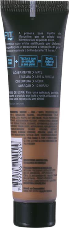 Maybelline Fit Me! Toque Matte + Fresh 300 - Base Líquida 35ml