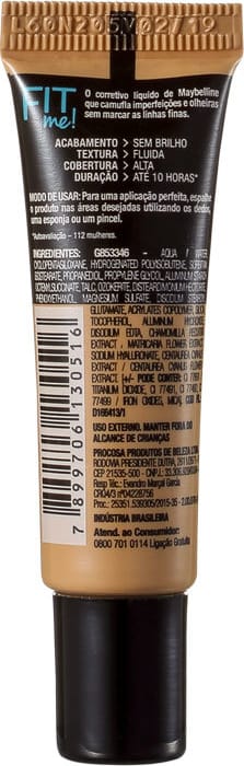 Maybelline Fit Me! Cor 20 Médio - Corretivo Líquido 10ml