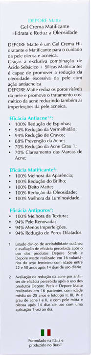 Ada Tina Depore Matte - Gel Matificante 60g