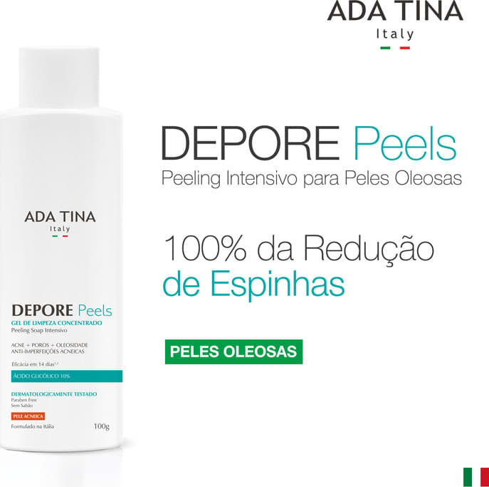 Ada Tina Depore Peels - Gel de Limpeza Concentrado 100g