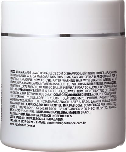 NG de France Light - Máscara Capilar 500g