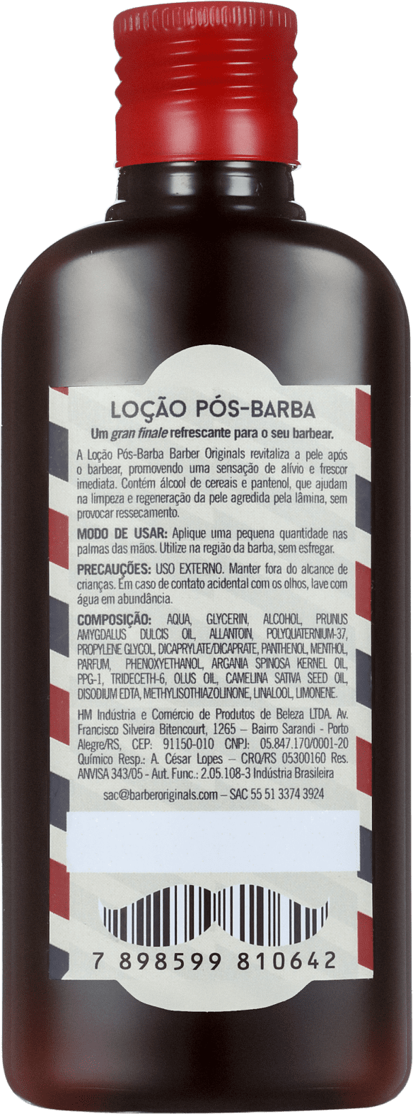 Barber Originals Pele Revitalizada - Loção Pós-Barba 130ml