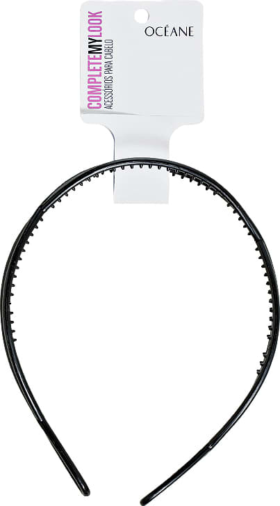 Océane Complete My Look 114 Black - Tiara de Cabelo
