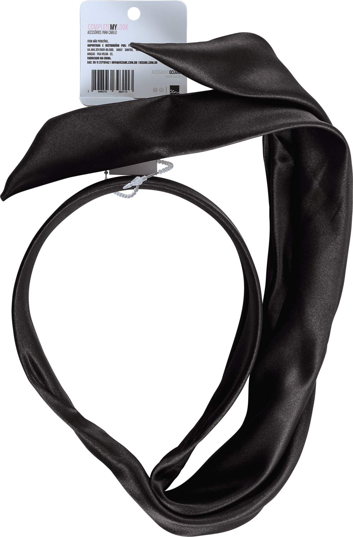 Océane Complete My Look 121 Black - Tiara de Cabelo