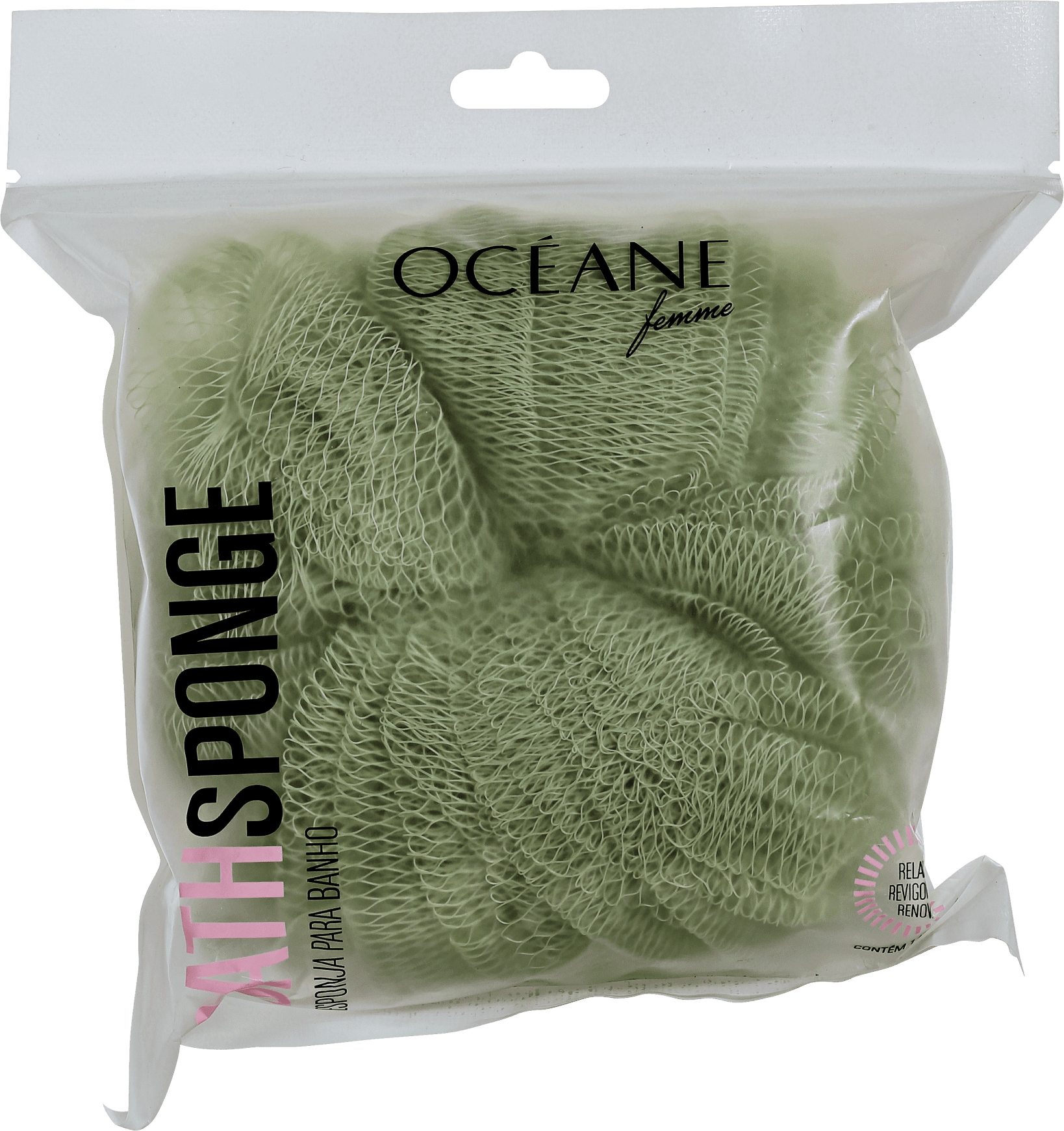Océane Bath Sponge Green - Esponja de Banho