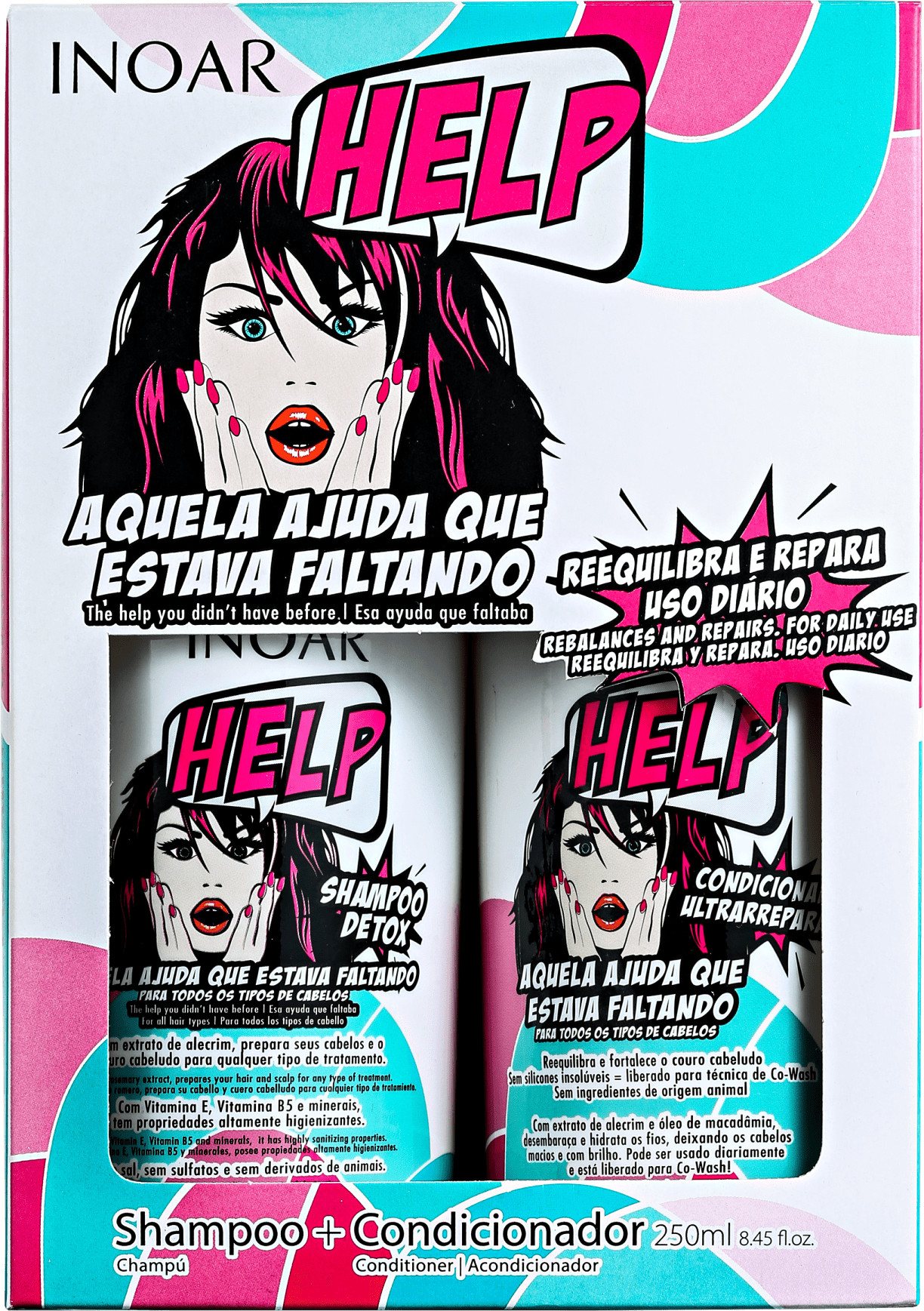 Kit Inoar Help Detox (2 Produtos)