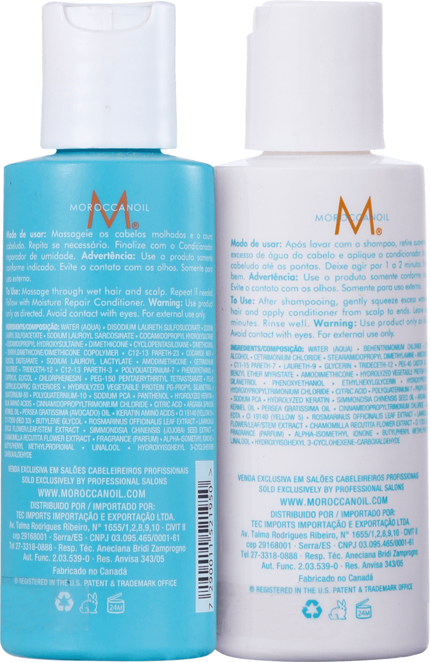Kit Moroccanoil Repair Moisture Cabelo Danificado (2 Produtos)