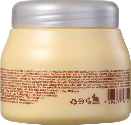 Forever Liss Professional Force Repair - Máscara Capilar 250g
