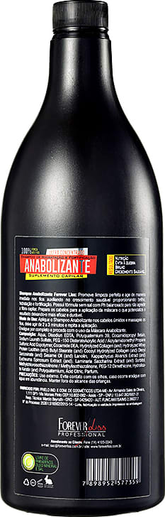 Forever Liss Professional Anabolizante - Shampoo 1000ml