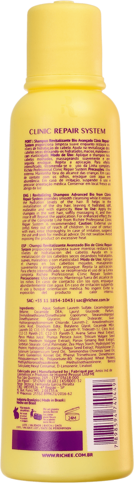 Richée Professional Clinic Repair System - Shampoo 250ml