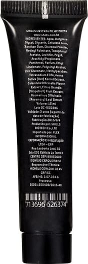 Shills Black Mask - Máscara Removedora de Cravos 15ml